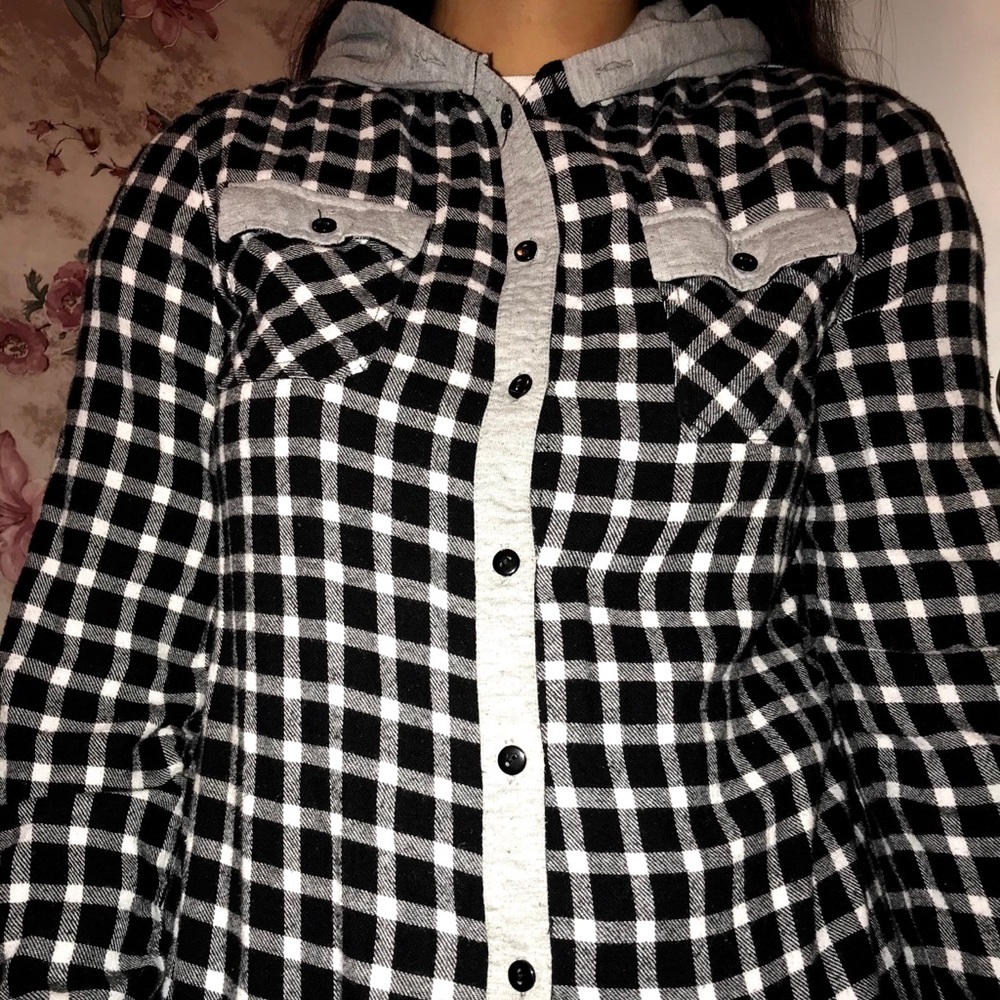 Passport Button Down Check Shirt
